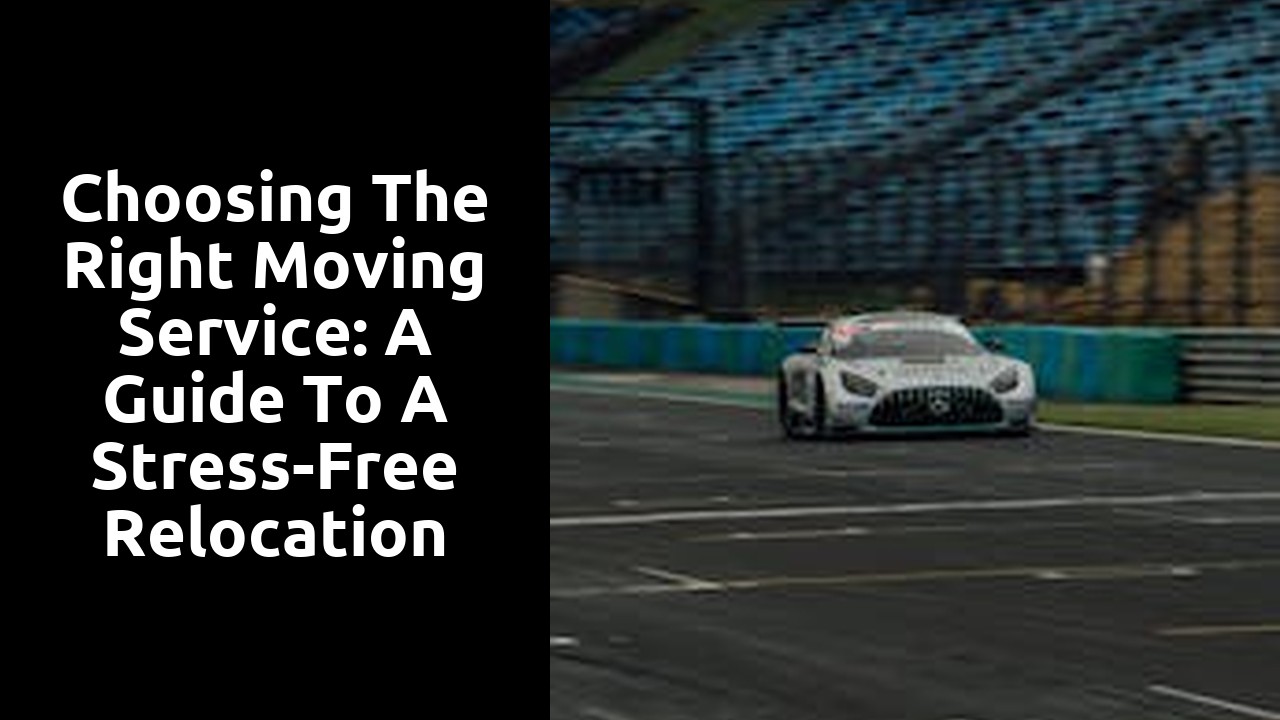 Choosing the Right Moving Service: A Guide to a Stress-Free Relocation
